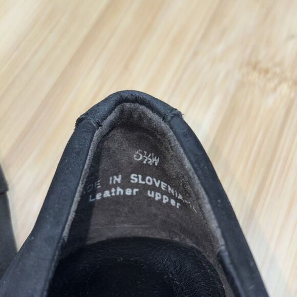 Rockport Ghillie Women Black Nubuck Lace-Up Comfort Shoes Size 6.5 W Wide Oxford - Picture 7 of 7